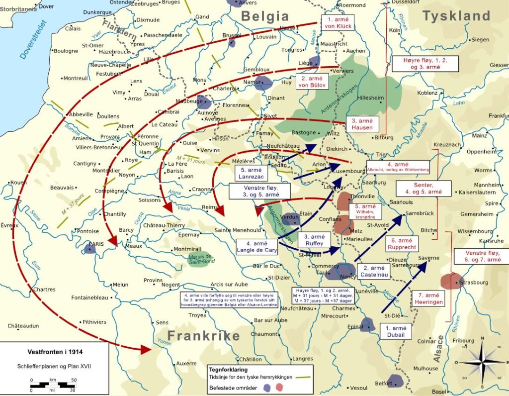 Schlieffen plan if Britain remained neutral 