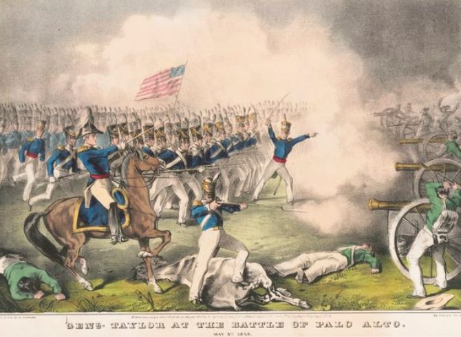 battles of Palo Alto in The Mexican-American War