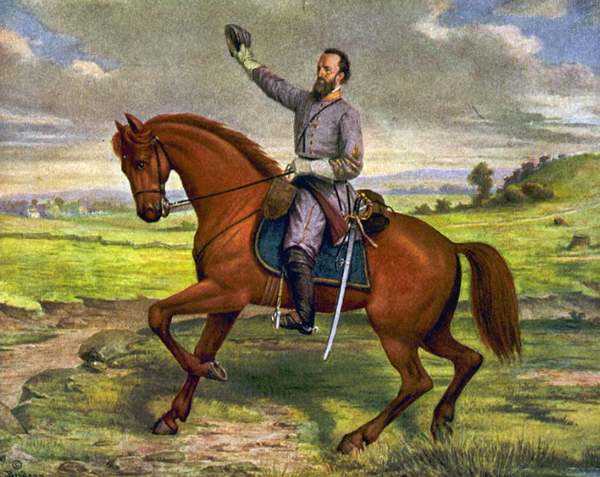 stonewall jackson on a horse