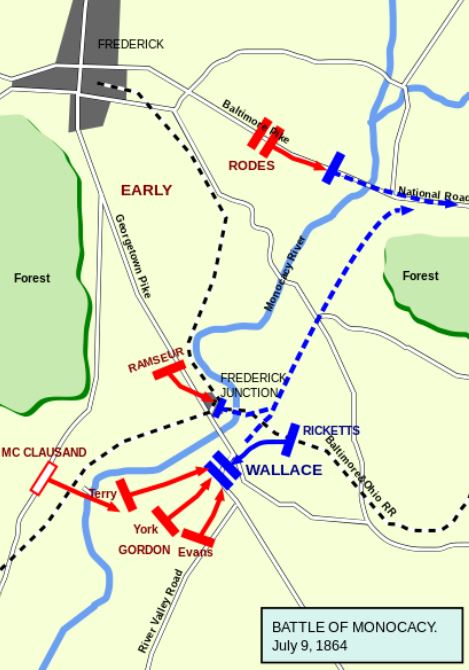 Battle of Monocacy, Maryland