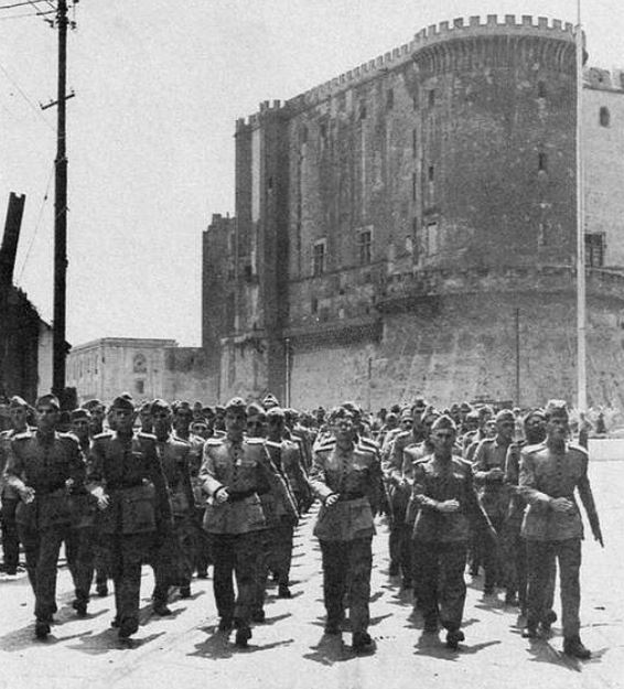 Brazilian Expeditionary Force in Napoli 1944