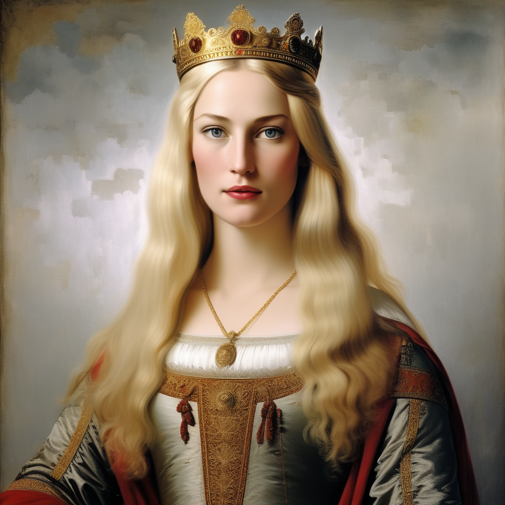 Charlemagne's wife Queen Himiltrude