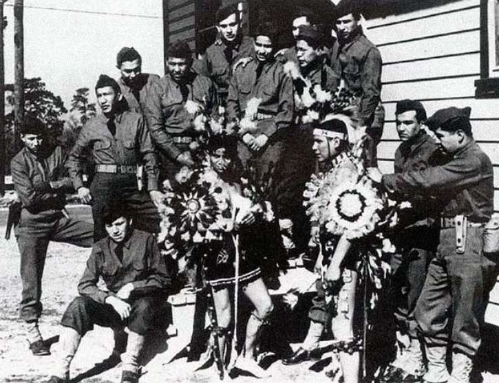 Native Americans: Comanche code-talkers of the 4th Signal Company 