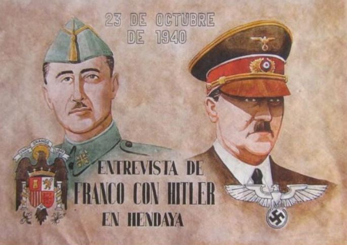 Franco and Hitler in 1940