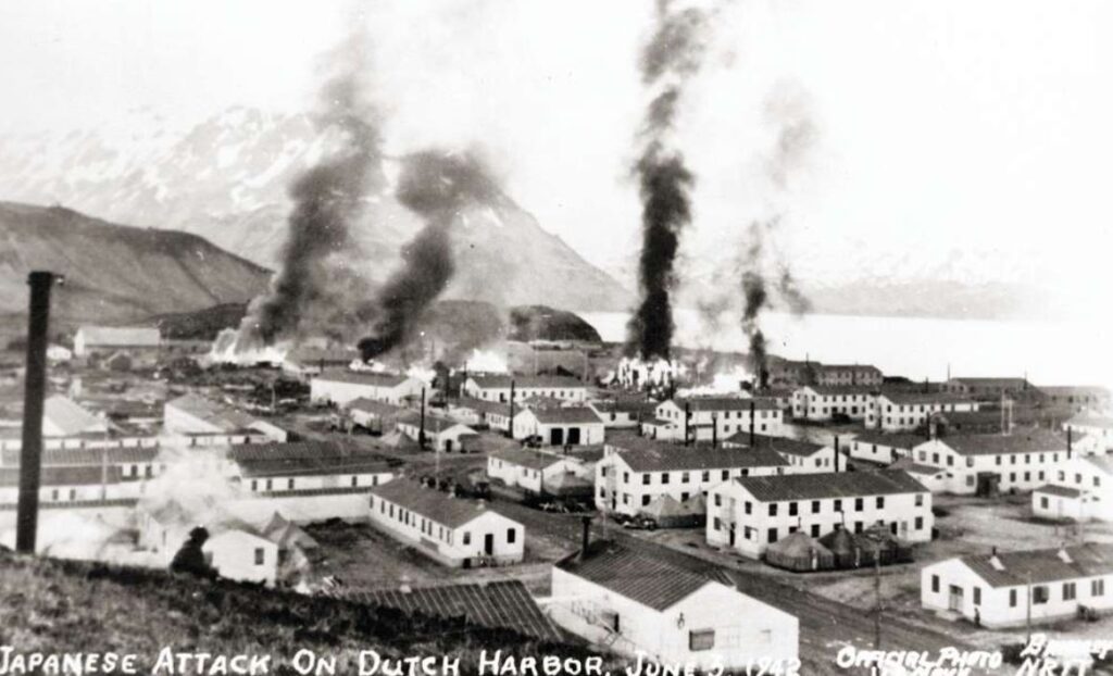 The Japanese Bombing of Dutch Habor, Alaska