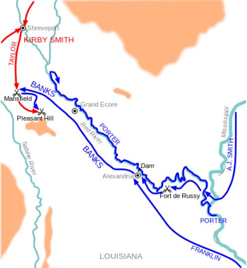 Red River Campaign in civil war