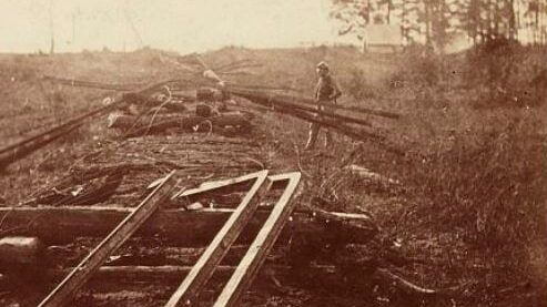 March to Sea - Railroad Destruction