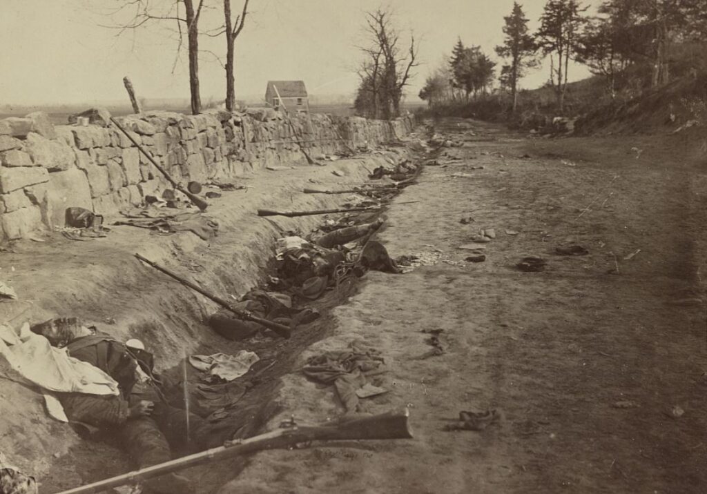 Marye's Heights at Battle of Fredericksburg