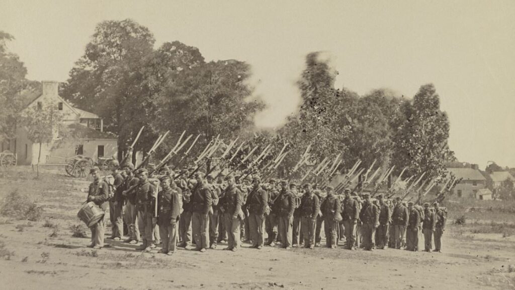 New York State Militia near Harpers Ferry