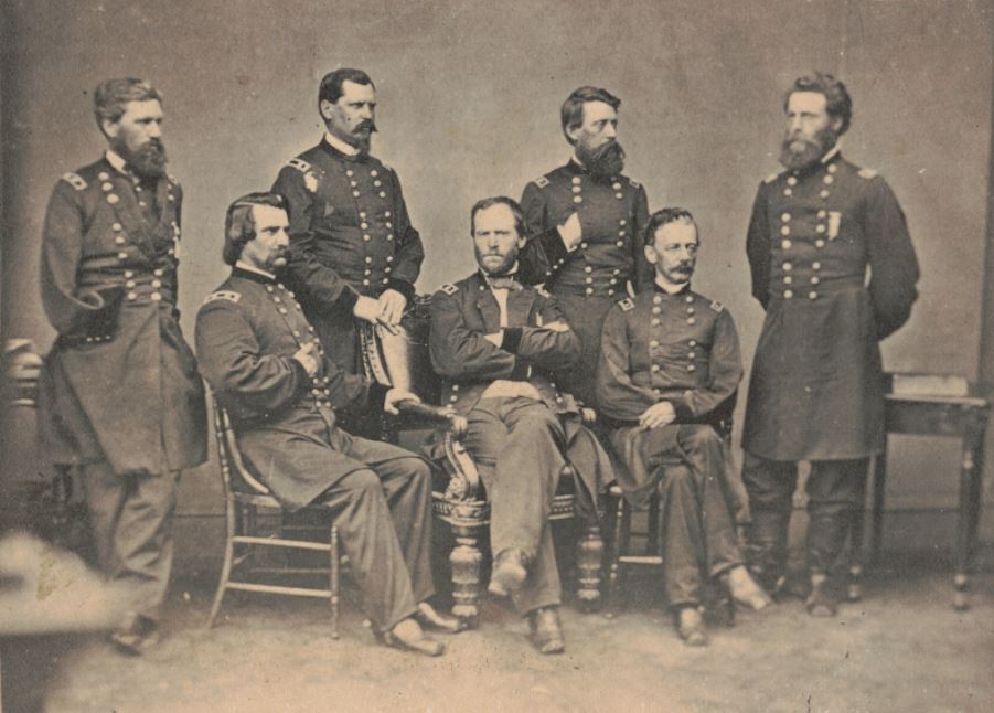 General Sherman and his Generals in 1865