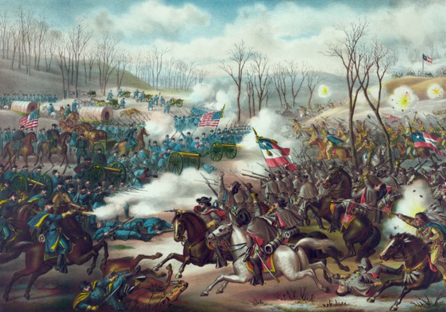 Battle of Pea Ridge, Arkansas