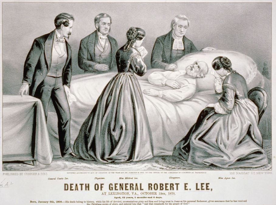 Death of General Robert E. Lee