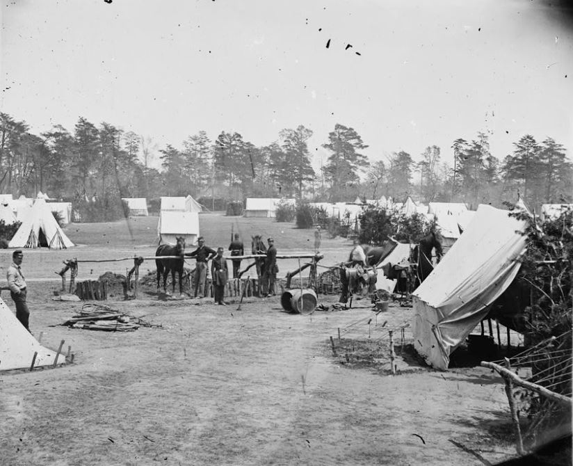 Headquarters of General George B. McClellan, Camp Winfield