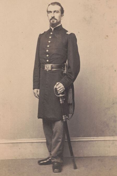 Lieutenant Colonel John Williams Hudson of Co. D, 35th Massachusetts Infantry Regiment 