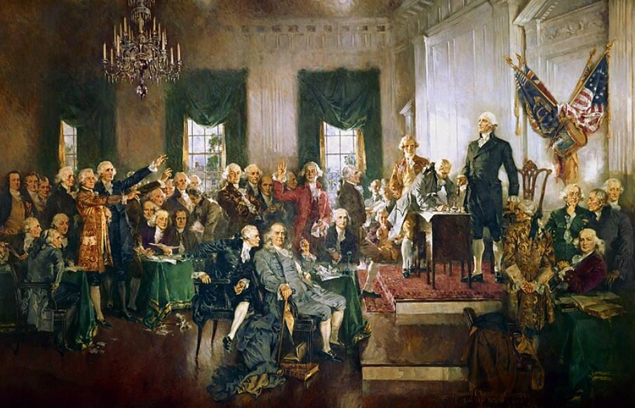 Signing of the Constitution of the United States: Legal Right to Secede from the Union