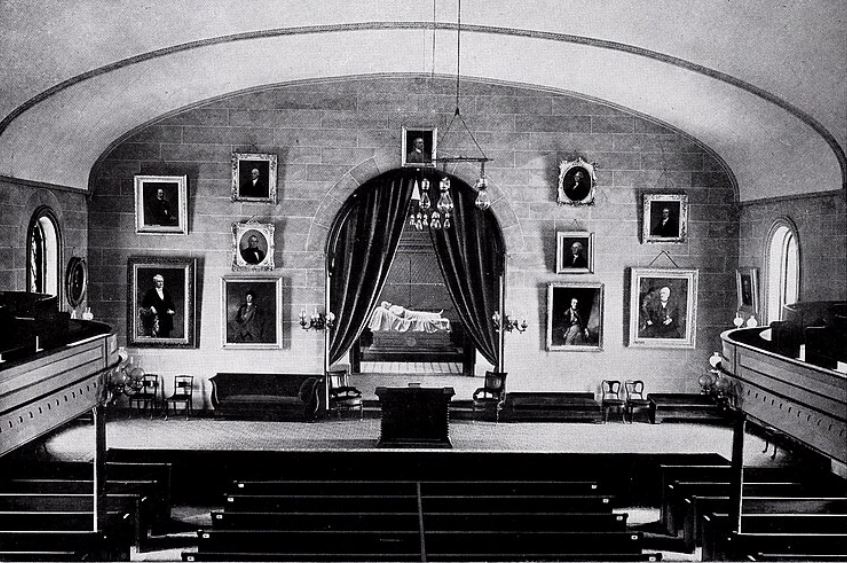 view of interior Lee Memorial Chapel