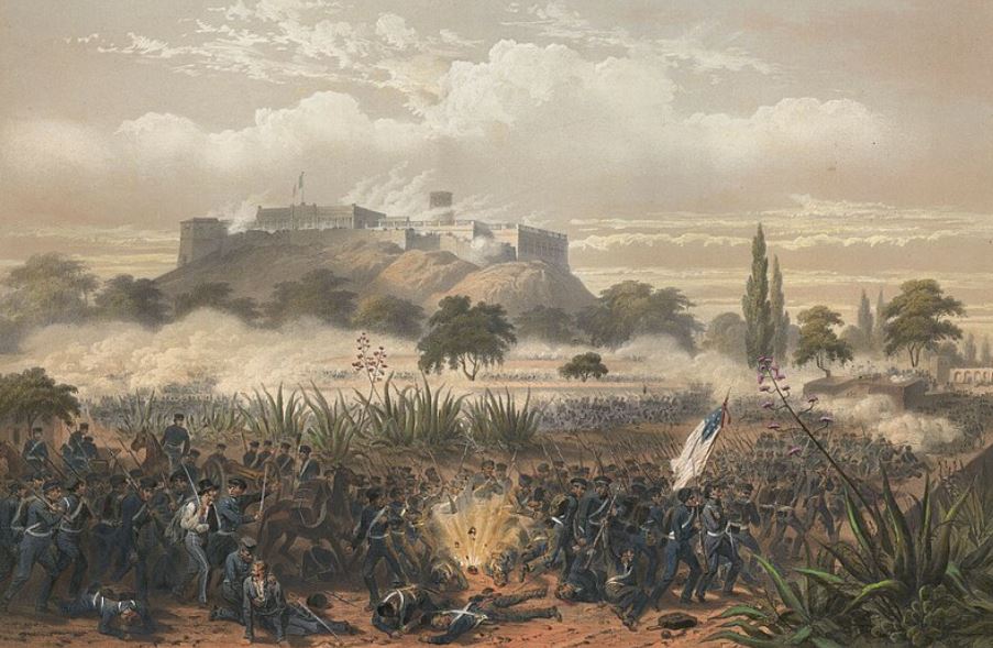 Storming of Chapultepec – Quitman's attack (September 13, 1847) in the Mexican-American War