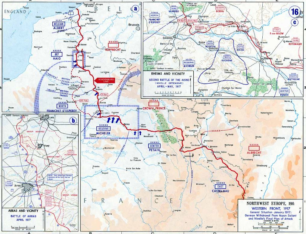 Nivelle Offensive 1917 - The French Mutiny of 1917