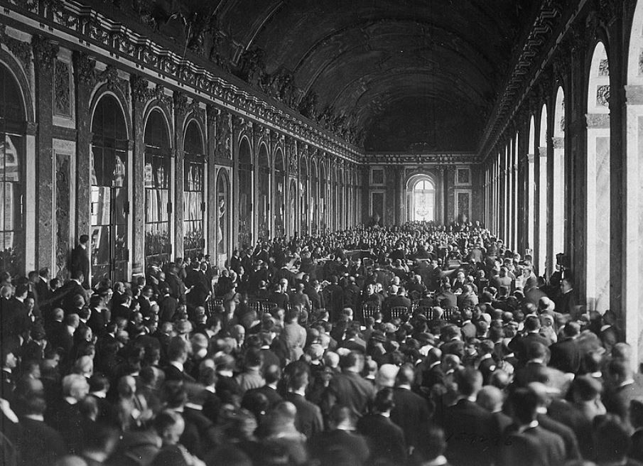 Treaty of Versailles Signing, Hall of Mirrors