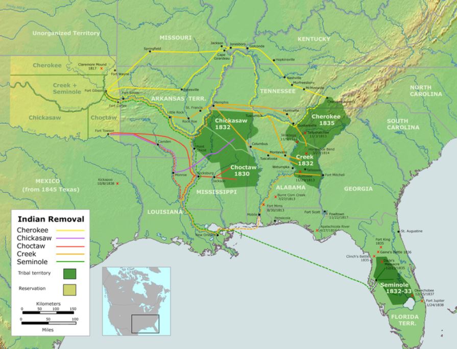 Andrew Jackson - Trail of Tears