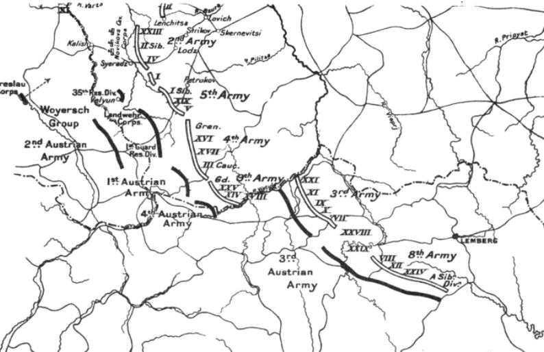 Eastern Front in 1914